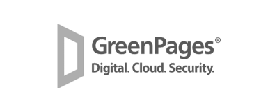 Green Pages black and white customer logo