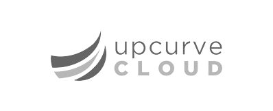 Upcurve Cloud black and white customer logo